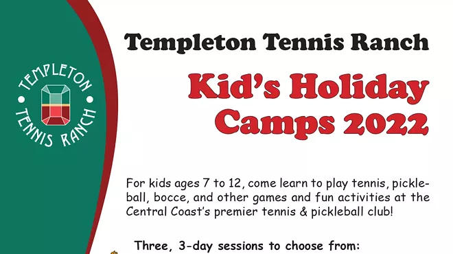 Image: Kid's Holiday Tennis and Pickleball Camps (Session 2)