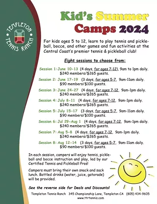 Image: Kid's Summer Camps 2024