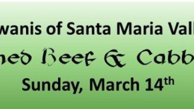 Image: Kiwanis of Santa Maria Valley: Corned Beef and Cabbage Dinner