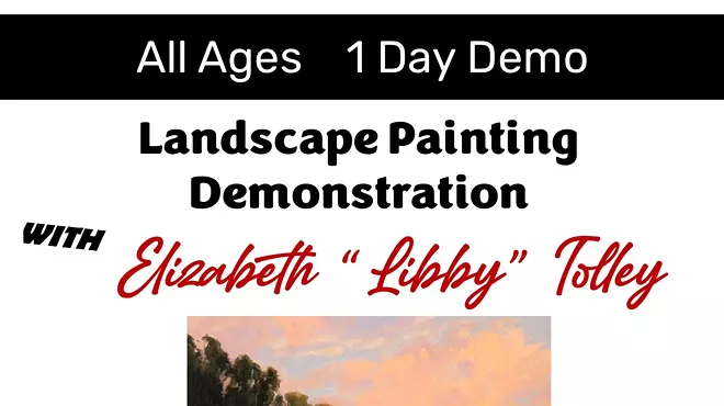 Image: Landscape Painting Demonstration with Elizabeth "Libby" Tolley