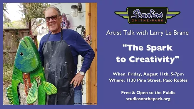 Image: Larry Le Brane&rsquo;s "The Spark to Creativity&rdquo; Artist Talk