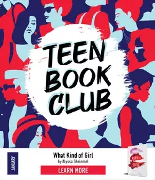 Image: Live Virtual Book Club event with author Alyssa Sheinmel