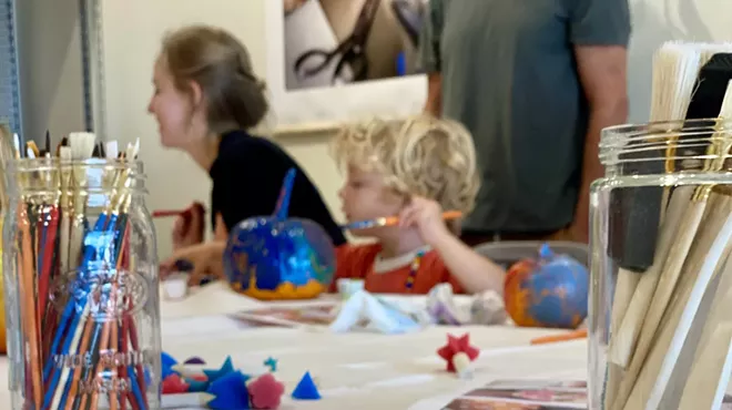 Image: Mini Makers Parent Child Art Classes