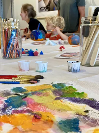 Image: Mini Makers Parent Child Art Classes
