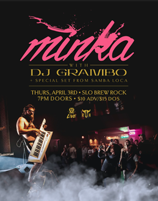 Image: MINKA, DJ Grambo, and Samba Loca Live