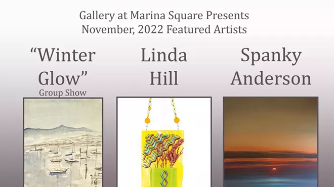 Image: November Reception: Spanky Anderson, Linda Hill, and Winter Glow Group Show