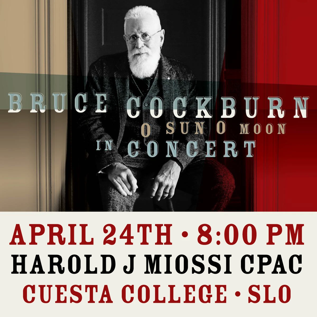 An Evening With BRUCE COCKBURN In Concert