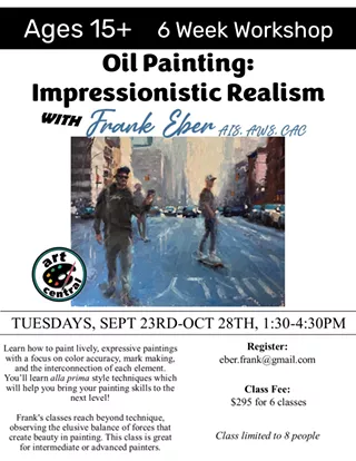 Image: Oil Painting: Expressionistic Realism with Frank Eber