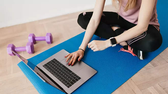 Image: Online Fitness Classes through the Adult School