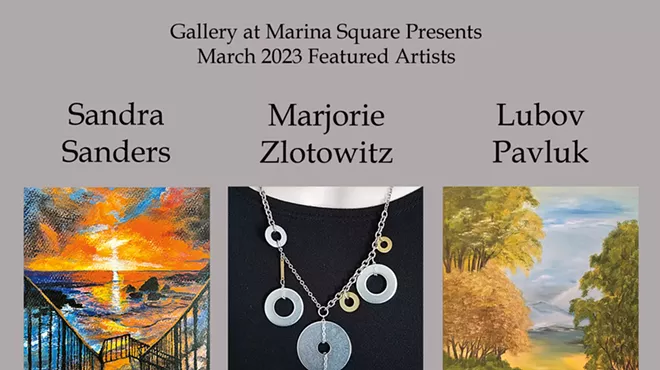 Image: Opening Reception for Lubov Pavluk, Sandra Sanders, and Marjorie Zlotowitz