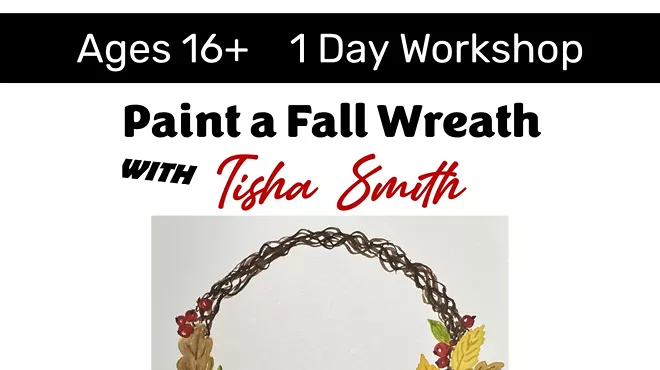 Image: Paint a Fall Wreath with Tisha Smith