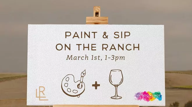 Image: Paint & Sip on La Lomita Ranch