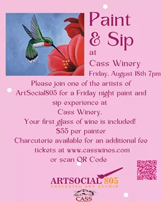 Image: Paint and Sip