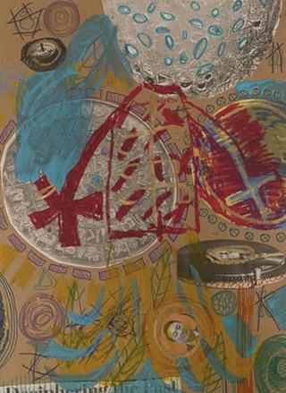Image: Paint in the Style of Jean-Michele Basquiat
