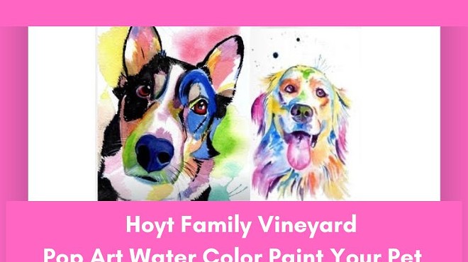 Paint Your Pet benefitting Wine 4 Paws
