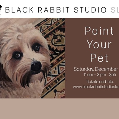 Paint Your Pet  Saturday, December 4th 11 am - 3pm