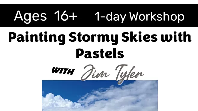 Image: Painting Stormy Skies with Pastels with Jim Tyler