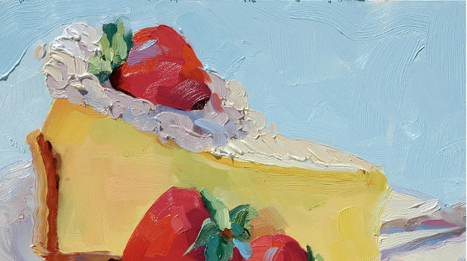 Image: Pastel Patisserie Class: Painting and Wine