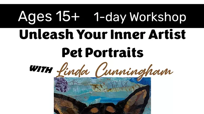Image: Pet Portraits with Linda Cunningham