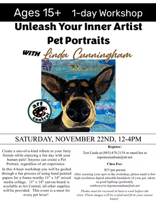 Image: Pet Portraits with Linda Cunningham