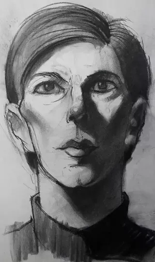 Image: Portrait Drawing Intensive with David Limrite