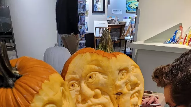 Image: Pumpkin Sculpting Demonstration