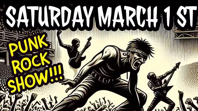 Image: Punk Night featuring Carry The 9, Bunker Club, and Out Of The Ring