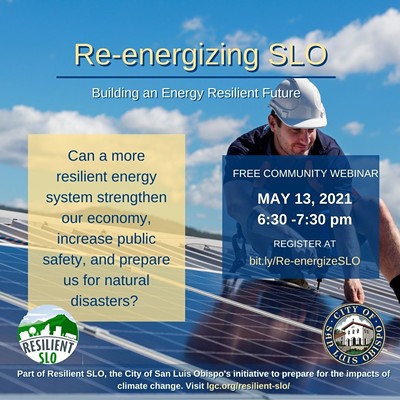 Re-energizing SLO: Building an Energy Resilient Future