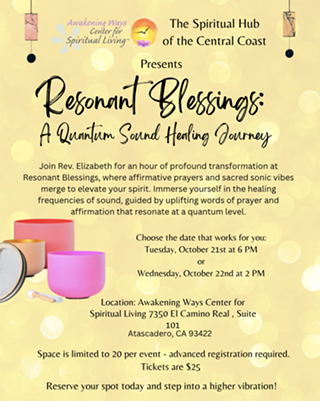 Image: Resonant Blessings: A Quantum Sound Healing Journey