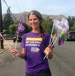San Luis Obispo Walk to End Alzheimer's and Promise Flower Garden