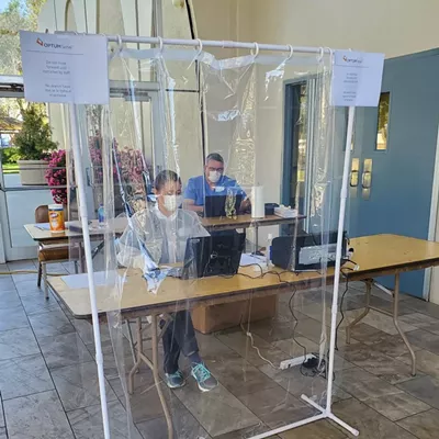 Image: Santa Maria testing site opens, Lompoc and Santa Barbara sites to follow