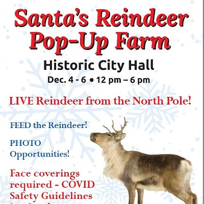 Santa's Reindeer Pop-Up Farm!