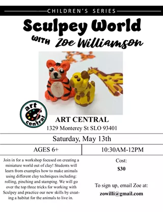 Image: Sculpey World Kids Art Class with Zoe Williamson