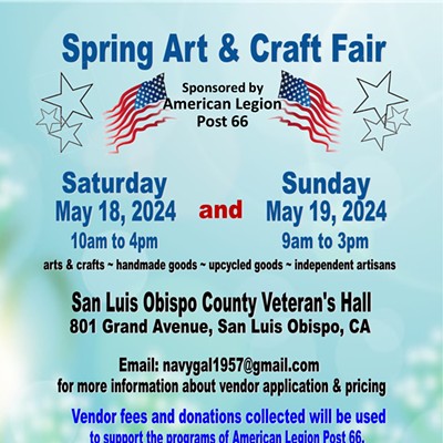 Second annual Spring Art and Craft Fair