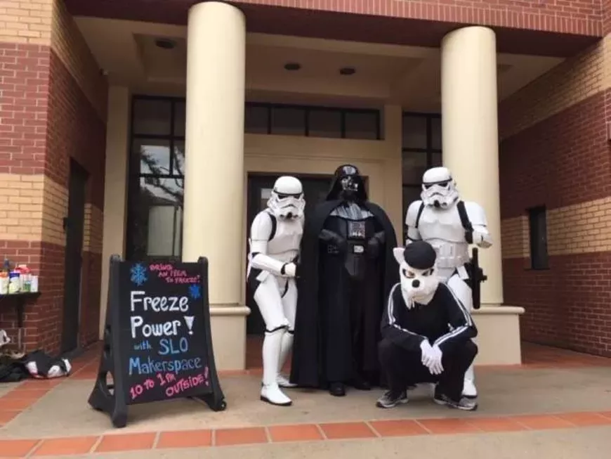 The 501st Legion will appear at SLO Library Comix Fair on 5/13!
