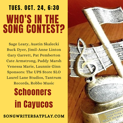 Song Contest in Cayucos continues Oct. 24