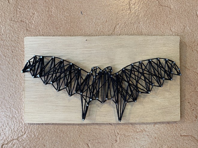 Bat String Art