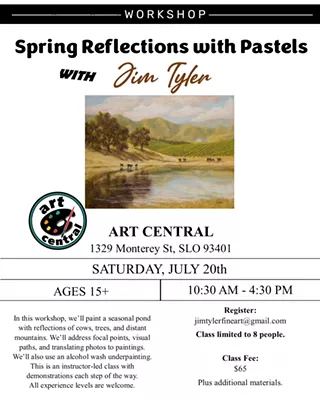 Image: Spring Reflections with Pastels with Jim Tyler