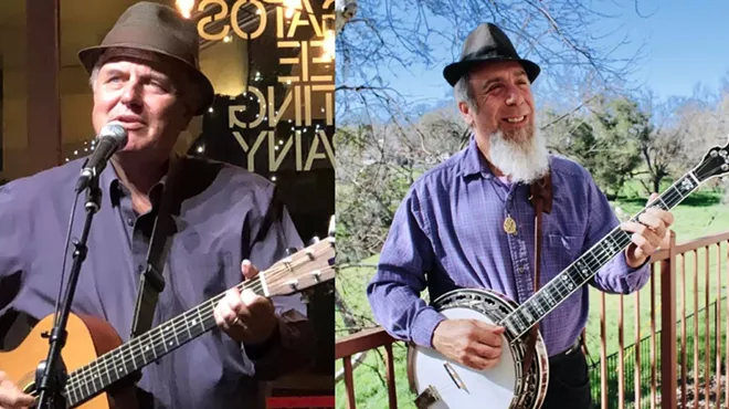 Image: Steve Key and BanjerDan Jam in Paso