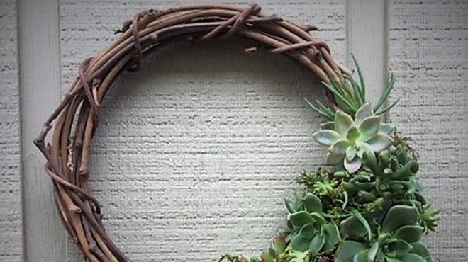 Succulent Grapevine Wreath