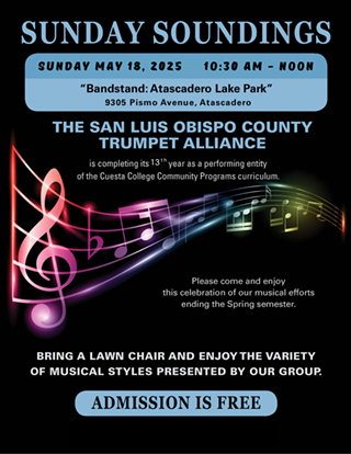 Image: Sunday Soundings Concert in the Park presented by SLO County Trumpet Alliance