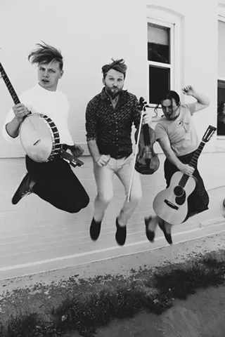 Image: Tall Poppy String Band at the Historic Octagon Barn Center