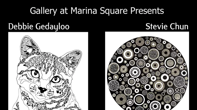 Image: Tangled Lines: Pen and Ink Drawings by Debbie Gedayloo and Stevie Chun