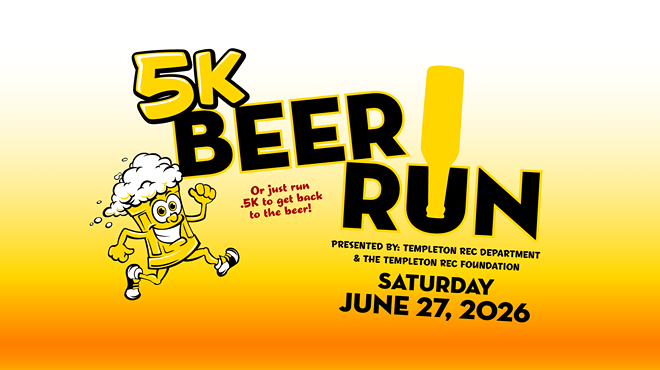 Image: Templeton Recreation 5K Beer Run: A FUNdraiser