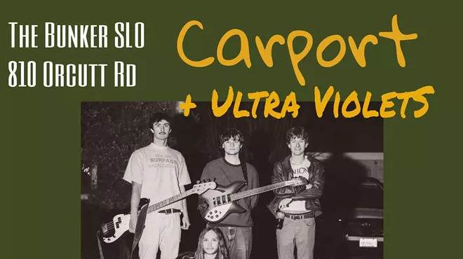 Image: The Bunker SLO presents: Carport & Ultra Violets