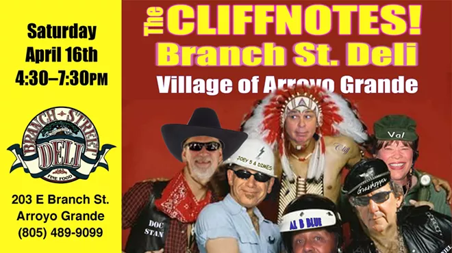 Image: The Cliffnotes become Village People: One Night Only