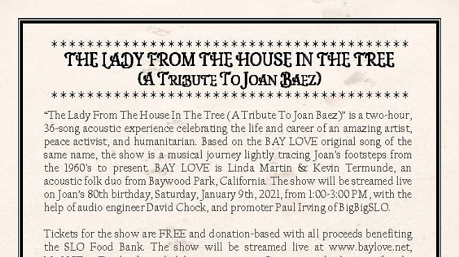 Image: The Lady From The House In The Tree: A Tribute To Joan Baez