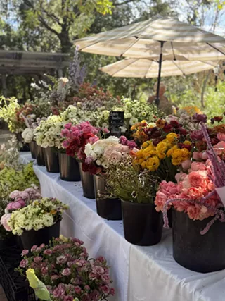 Image: The SLO Flower Collective Weekly Flower Market