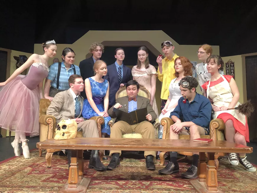 The cast of You Can't Take It With You