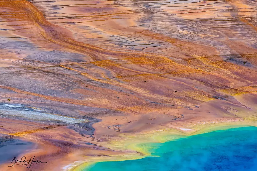 Grand Prismatic Hot Springs, Yellowstone